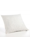 Filled with Hyperclean® Pacific Coast® Feathers for cozy, resilient support, this European pillow adds lofty comfort to your bed. Also features a 230 thread count Barrier Weave™ cotton cover to keep feathers securely inside.