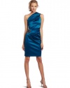 Eliza J Women's Tea One Shoulder Satin Dress