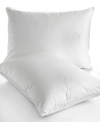 Better than basic. Experience the luxury of premium white goose down wrapped in a smooth, 400-thread count cotton cover. This indulgent pillow is finished with Lauren Ralph Lauren embroidery and piping detail. Also boasts a 240-thread count inner cover. Better than basic. Experience the luxury of premium white goose down wrapped in a smooth, 400-thread count cotton cover. This indulgent pillow is finished with Lauren Ralph Lauren embroidery and piping detail. Also boasts a 240-thread count inner cover.
