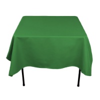 70 in. Square Polyester Tablecloth Valley Green 70 in. Square Polyester Tablecloth Valley Green