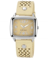 A natural beauty, this casual watch from Nine West adds a quaint touch to your look. A natural beauty, this casual watch from Nine West adds a quaint touch to your look.