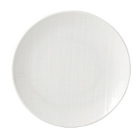 An ideal service for contemporary interiors, the simplicity of the finish resembles the weave of a natural fabric. The basis for Everyday Elegance, this versatile porcelain service offers the ability to go from day to evening with the substitution of a mug to tea cup/saucer and coupe soup to rim soup. An ideal service for contemporary interiors, the simplicity of the finish resembles the weave of a natural fabric. The basis for Everyday Elegance, this versatile porcelain service offers the ability to go from day to evening with the substitution of a mug to tea cup/saucer and coupe soup to rim soup.