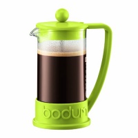Bodum New Brazil 12-Ounce French Press Coffee Maker, Green Bodum New Brazil 12-Ounce French Press Coffee Maker, Green