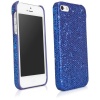 BoxWave Glamour & Glitz Apple iPhone 5 Case - Slim Snap-On Glitter Case, Fun Colorful Sparkle Case for your Apple iPhone 5! - Apple iPhone 5 Cases and Covers (Sapphire Blue)