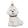 A lovely gift for any Bichon owner, the Pet Set dog ornaments from Joy to the World are endorsed by Betty White to benefit Morris Animal Foundation. Each hand painted ornament is packed individually in its own black lacquered box.