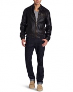 Levi's Men's Faux Leather Bomber Jacket