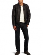 Levi's Men's Faux Leather Racer Blazer