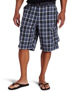 Calvin Klein Jeans Men's Film Plaid Cargo Short