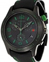 Gucci G-Timeless Black Dial Chronograph Mens Watch YA126225