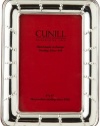 Cunill Silver Solar  Frame In .925 Sterling Silver, with Wood-Look Back and Easel For 3-1/2-Inch by 5-Inch Photograph