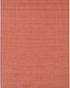 Couristan 1001/4000 Recife Saddle Stitch/TerracottaNatural Rug Size: 2' x 3'7