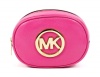 Michael Kors Fulton Zinnia Leather Cosmetic Bag Pouch