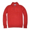 Tommy Hilfiger Men Shawl Collar Logo Classic Sweater Pullover