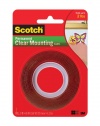 3M Scotch Heavy Duty Mounting Tape, Clear (4010)