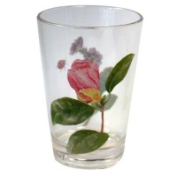 Corelle Coordinates Camellia 8 Ounce Acrylic Glasses, Set of 6