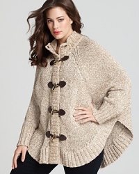 Send your style on a rustic escape in an effortless MICHAEL Michael Kors Plus cardigan touting a toggle closure for heritage appeal. Send your style on a rustic escape in an effortless MICHAEL Michael Kors Plus cardigan touting a toggle closure for heritage appeal.
