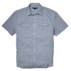 John Varvatos Star USA Mini-Check Short Sleeve Shirt