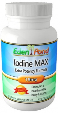 Potassium Iodine-15mg, 120 Capsules, Iodine Supplement, Limited Supply