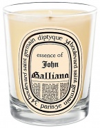 The fashion designer, John Galliano's collaboration with Diptyque produced an exceptional candle that is warm, deep and mysterious. The scent is reminiscent of birch wood embers smoldering on an open fire. A subtle woodsy fragrance with hints of Iris and Musk. The slightly vanilla scented softness has a welcoming comfort.Woody 50-60 hours burn time Keep wick trimmed to ½ to ensure optimal use Hand poured and made in France 