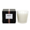 Nest fragrances Moroccan Amber Candle is a blend of moroccan amber, sweet patchouli, heliotrope and bergamot accented with a hint of eucalyptus. Approximate burn time is 60 hours.
