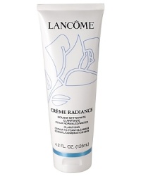 A Luxurious Balance of Science and Nature: Reveal Purified, Pampered Skin.This gentle cream-to-foam cleanser with antioxidant White Lotus and soothing Rose de France penetrates deep into the pores without over-drying to gently remove makeup, even waterproof, dissolve impurities and purify the skin.Massage over wet face and throat. Rinse with lukewarm water. Follow with Tonique Radiance for clarified and luminous skin.Dermatologist and ophthalmologist-tested for safety. A Luxurious Balance of Science and Nature: Reveal Purified, Pampered Skin.This gentle cream-to-foam cleanser with antioxidant White Lotus and soothing Rose de France penetrates deep into the pores without over-drying to gently remove makeup, even waterproof, dissolve impurities and purify the skin.Massage over wet face and throat. Rinse with lukewarm water. Follow with Tonique Radiance for clarified and luminous skin.Dermatologist and ophthalmologist-tested for safety.