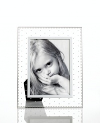 Dotted with hearts, the Sweethearts picture frame is simultaneously classic and cute in clear glass. A special gift to give and to get from Martha Stewart Collection. Dotted with hearts, the Sweethearts picture frame is simultaneously classic and cute in clear glass. A special gift to give and to get from Martha Stewart Collection.