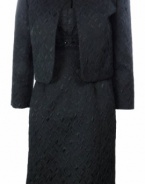 Tahari Arthur S. Levine Luxe Charles Jacket Dress Black