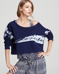 Thakoon Sweater - Maui Printed Thakoon Sweater - Maui Printed