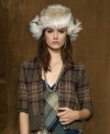 Denim & Supply Ralph Lauren's hardy knit cardigan rendered in a cozy plaid boosts heritage chic to a whole new level.