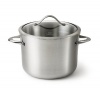 Calphalon Contemporary Stainless 8-Quart Stockpot with Glass Lid