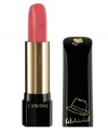 The cult and classic lipstick L'Absolu Rouge is revamped in various shades of reds, pinks, and browns. Kate Winslet is wearing the mythical shade 132 Caprice on the holiday collection visual. 5 shades of L'Absolu Rouge are dressed in a limited edition design of the Golden Hat symbol and Kate Winslet's signature in gold.