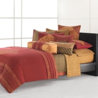 Natori SnowLion Duvet Cover - Burnt Henna - Queen Natori SnowLion Duvet Cover - Burnt Henna - Queen
