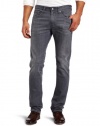 AG Adriano Goldschmied Men's Matchbox Slim Straight Jean, 7 Year Grey, 33