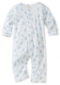 ABSORBA Baby-Boys Newborn Sweet Bear Boys Printed Coverall Suit, Print Blue, 3/6 ABSORBA Baby-Boys Newborn Sweet Bear Boys Printed Coverall Suit, Print Blue, 3/6