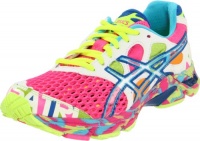 ASICS Women's Gel Noosa Tri 7 Running Shoe,Neon Pink/Coral/Noosa Glow,9 M US