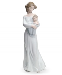 Remember these early memories forever with Lladró. A young mother holds her child with a glance of pure serenity and love. Makes the perfect gift for any mother. Remember these early memories forever with Lladró. A young mother holds her child with a glance of pure serenity and love. Makes the perfect gift for any mother.