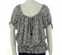 GUESS Chanti Top, DENIM (XS)