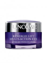 With time, alterations in the skin's structure can affect firmness causing the skin to lose its youthful quality. A visible improvement in skin tightening helps restore skin's youthful look. Rénergie Lift Multi-Action Eye features Multi-Tension technology, designed to target skin layers. Immediately, the eye contour looks supple and feels smoother. In 4 weeks, the skin around the eyes seems lifted, firmer and denser as if under tension. With time, alterations in the skin's structure can affect firmness causing the skin to lose its youthful quality. A visible improvement in skin tightening helps restore skin's youthful look. Rénergie Lift Multi-Action Eye features Multi-Tension technology, designed to target skin layers. Immediately, the eye contour looks supple and feels smoother. In 4 weeks, the skin around the eyes seems lifted, firmer and denser as if under tension.