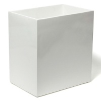 Sleek and sophisticated in cool white, these hand-lacquered bath accessories brighten any bathroom. Sleek and sophisticated in cool white, these hand-lacquered bath accessories brighten any bathroom.
