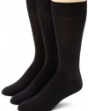 Calvin Klein Men's 3 Pack Microfiber Assorted Pack Socks