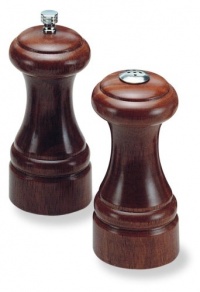 Olde Thompson 5-Inch Walnut Statesman Peppermill and Salt Shaker Olde Thompson 5-Inch Walnut Statesman Peppermill and Salt Shaker