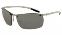 Ray-Ban RB8306 Tech Sunglasses 64 mm, Non-Polarized, Lite Carbon Fiber/Silver Mirror Ray-Ban RB8306 Tech Sunglasses 64 mm, Non-Polarized, Lite Carbon Fiber/Silver Mirror