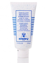 Repair and restore skin with natural solutions. Energizing Foaming Exfoliant gel gently exfoliates, stimulates, and tones skin with lavender and rosemary. For all skin types. 5 oz. Made in France. Repair and restore skin with natural solutions. Energizing Foaming Exfoliant gel gently exfoliates, stimulates, and tones skin with lavender and rosemary. For all skin types. 5 oz. Made in France.
