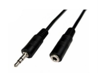 Cables Unlimited AUD-1000-50 3.5mm Male to Female Stereo Cable (50 Feet, Black) Cables Unlimited AUD-1000-50 3.5mm Male to Female Stereo Cable (50 Feet, Black)