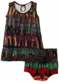 Little Ella Baby-Girls Infant Native Dress and Bloomer, Lime/Navy, 3-6 Months Little Ella Baby-Girls Infant Native Dress and Bloomer, Lime/Navy, 3-6 Months