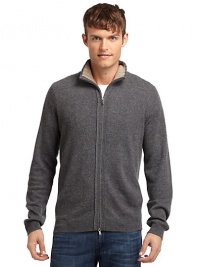 THE LOOKLuxe 2-ply cashmere from expertly maintained inner Mongolian cashmere goatsFeatures long, fine, smooth fibers top-dyed for maximum color saturationStand collarFront zip closureLong sleevesTHE MATERIALCashmereCARE & ORIGINDry cleanImportedThis item was originally available for purchase at Saks Fifth Avenue OFF 5TH stores. THE LOOKLuxe 2-ply cashmere from expertly maintained inner Mongolian cashmere goatsFeatures long, fine, smooth fibers top-dyed for maximum color saturationStand collarFront zip closureLong sleevesTHE MATERIALCashmereCARE & ORIGINDry cleanImportedThis item was originally available for purchase at Saks Fifth Avenue OFF 5TH stores.
