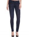 GUESS Brittney Ankle Skinny Brocade-Pattern Je