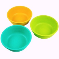 Re-Play 3 Count Bowls, Aqua, Green, Orange Re-Play 3 Count Bowls, Aqua, Green, Orange