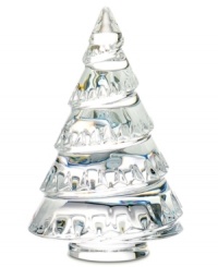 A beautiful sight, Baccarat's Chamonix tree brings new light to a seasonal icon in sparkling clear crystal. A beautiful sight, Baccarat's Chamonix tree brings new light to a seasonal icon in sparkling clear crystal.