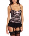 Seven Til Midnight Women's Victorian Lace Bustier